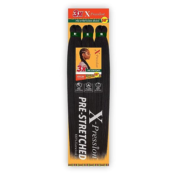 X-Pression 3x Prestretched Braid 72"