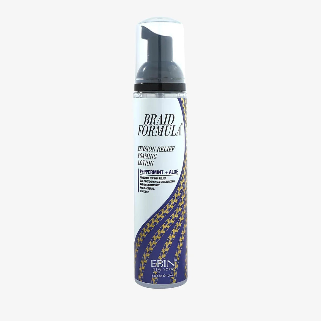 Braid Formula - Tension Relief Foaming Lotion 8.5 oz / 250ml