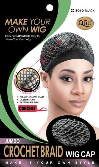 Premium Micro Crochet Braid Jumbo Wig Cap