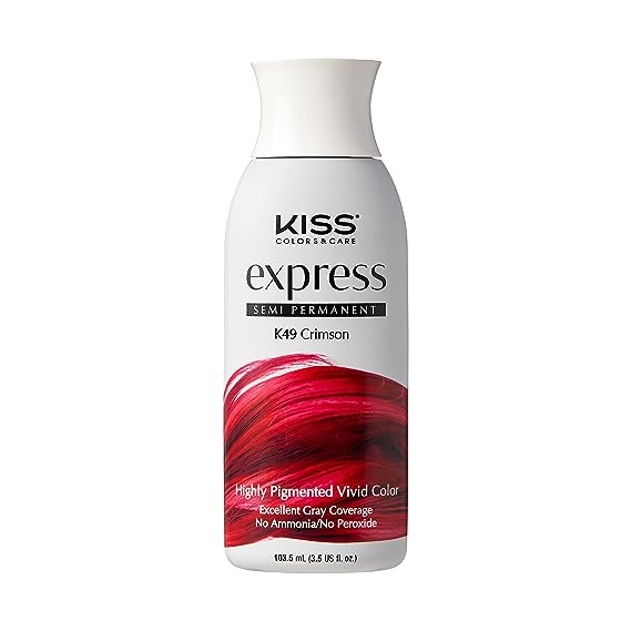 Kiss Express Semi-Permanent Hair Color 3.5 oz