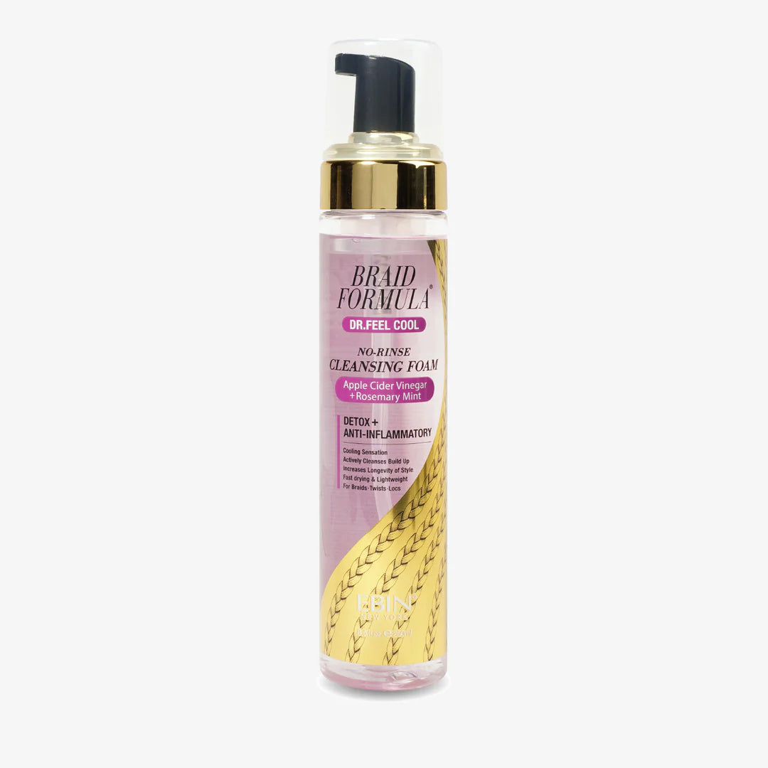 BRAID FORMULA NO-RINSE CLEANSING FOAM - 8.5 oz / 250ml