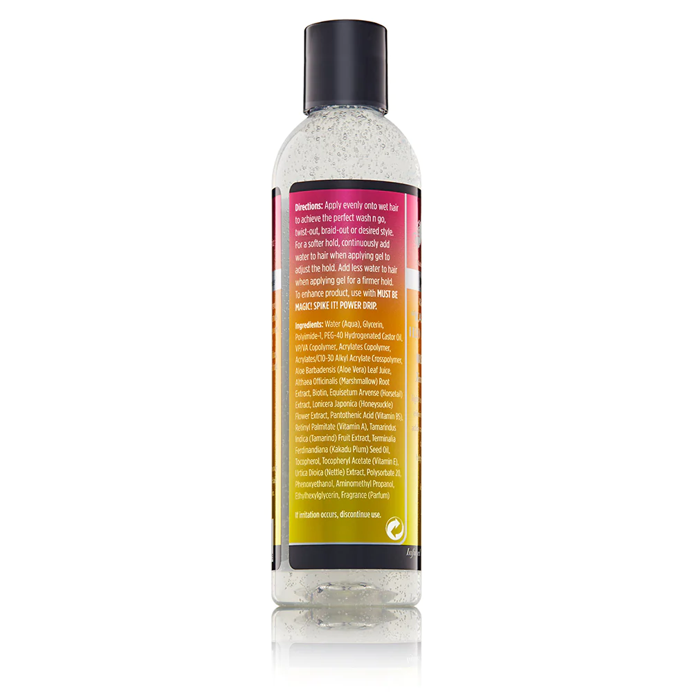 MUST BE MAGIC "KAZAM! Popping Curls" H2O Adjustable Holding Gel