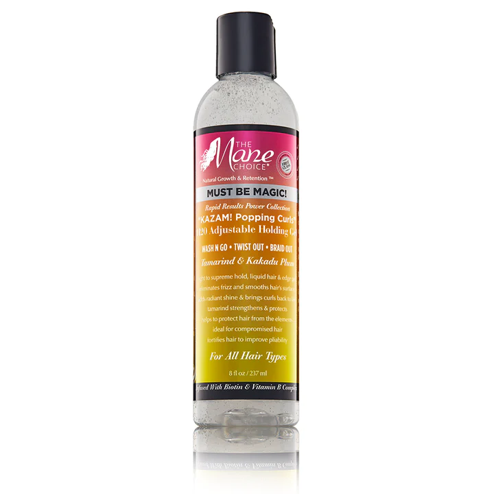 MUST BE MAGIC "KAZAM! Popping Curls" H2O Adjustable Holding Gel