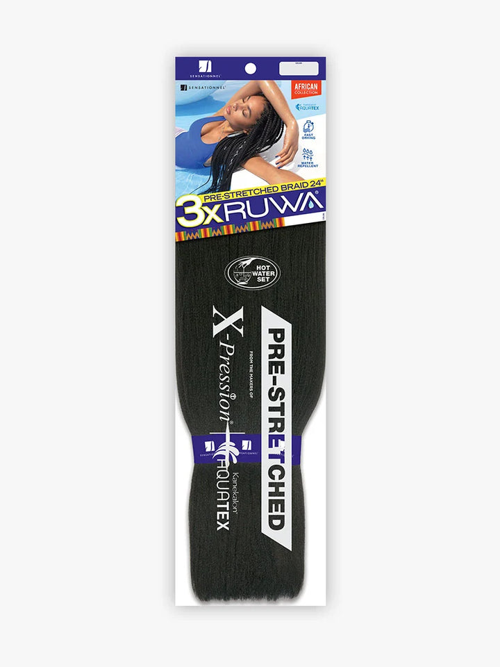 3x Ruwa - Pre-Stretched Braid 24"